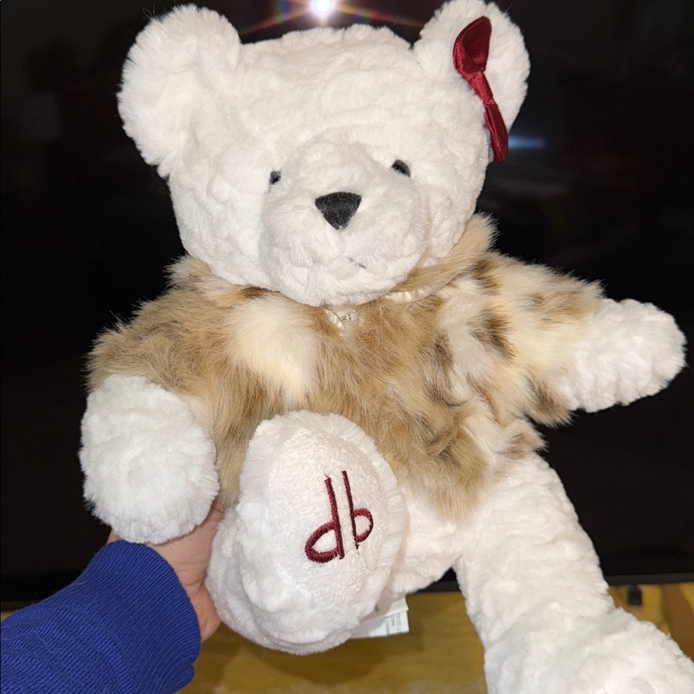 Dennis Basso Home QVC Collectible Teddy Bear Plush Stuffed Animal - Picture 10 of 10
